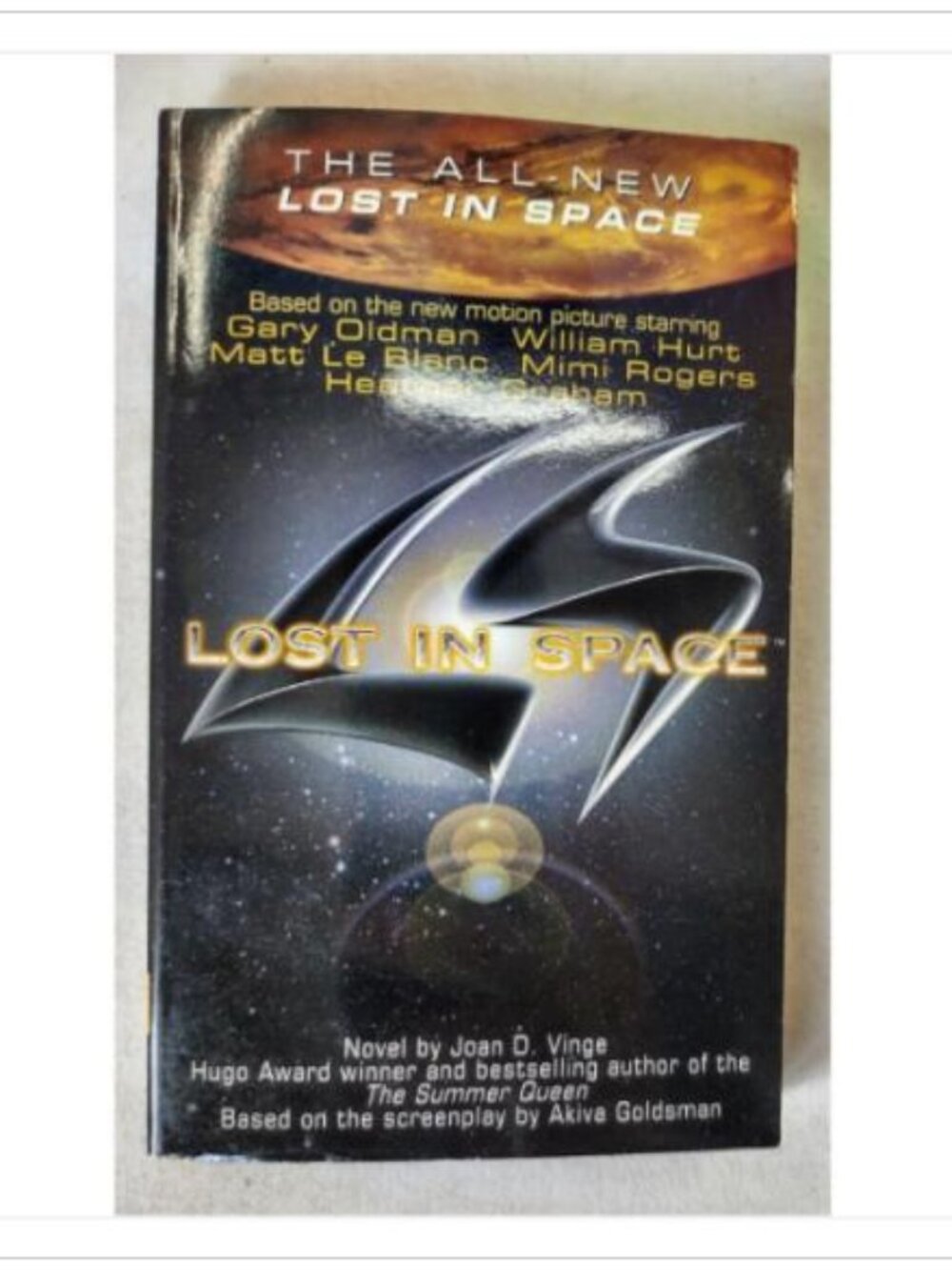 Lost in Space Joan D. Vinge 1998 HarperPrism ISBN 0-06-105908-0